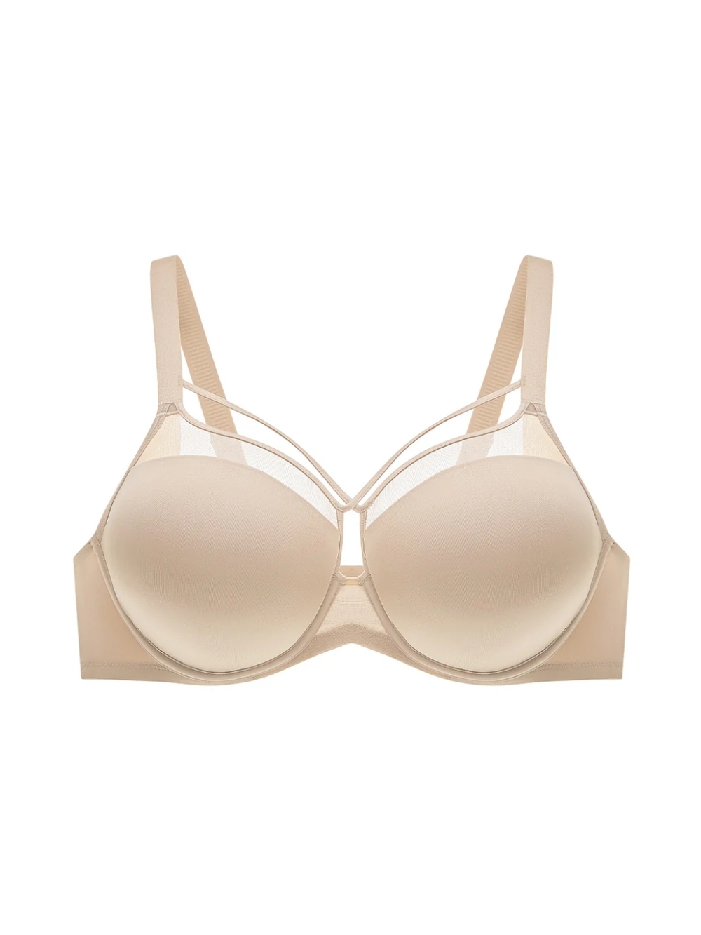 NWT Understance Peek-Proof T-Shirt FlexWire Contour Demi Bra